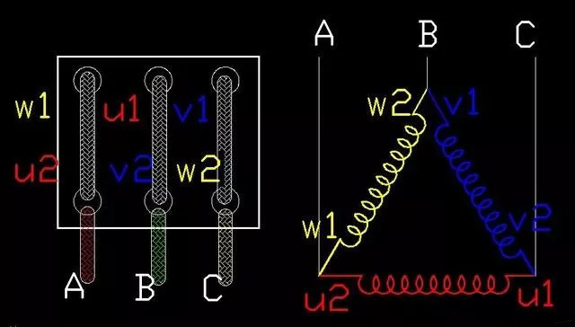 三角接法原理圖 三角接法原理圖